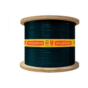 CABO LAN CAT 5E CMX F/UTP 4PX24AWG BLINDADO PRETO - 305 M