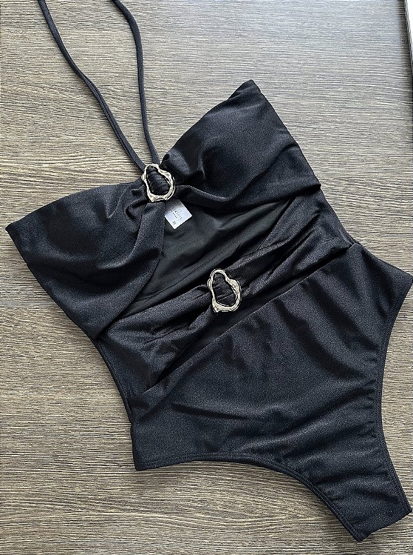 Maiô 230 argola orgânica glow preto