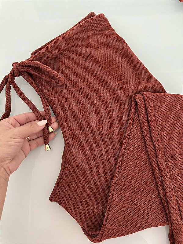 Calça Rivieira terracota