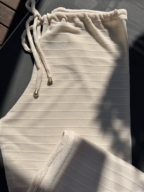Calça Rivieira off white