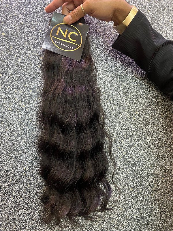 Cabelo Brasileiro Ondulado 55 cm (100g)