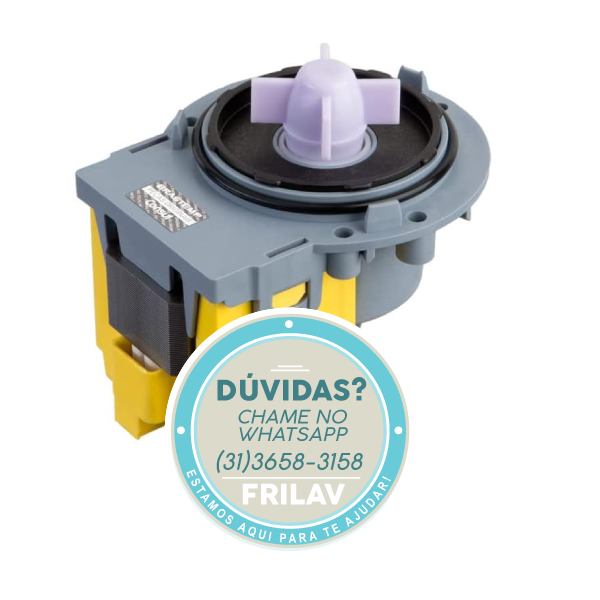 ELETROBOMBA BRASTEMP 127V - W10849469 - Universal - SEM CARCAÇA