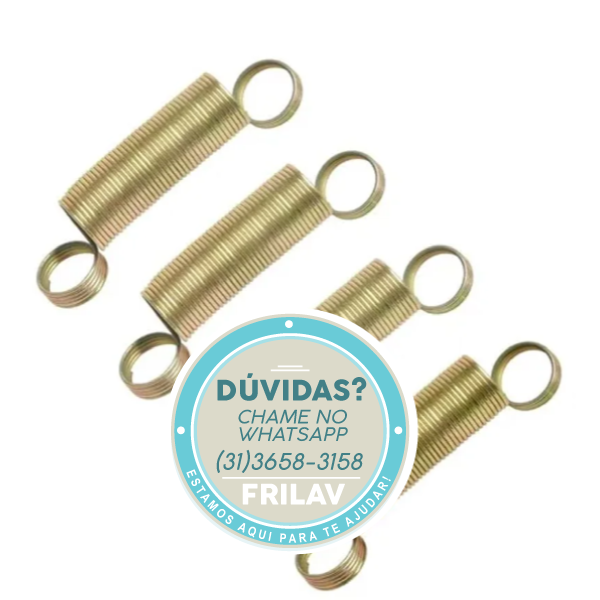 Kit 4 Molas de Suspensão Original Electrolux (LR / Horizontal)