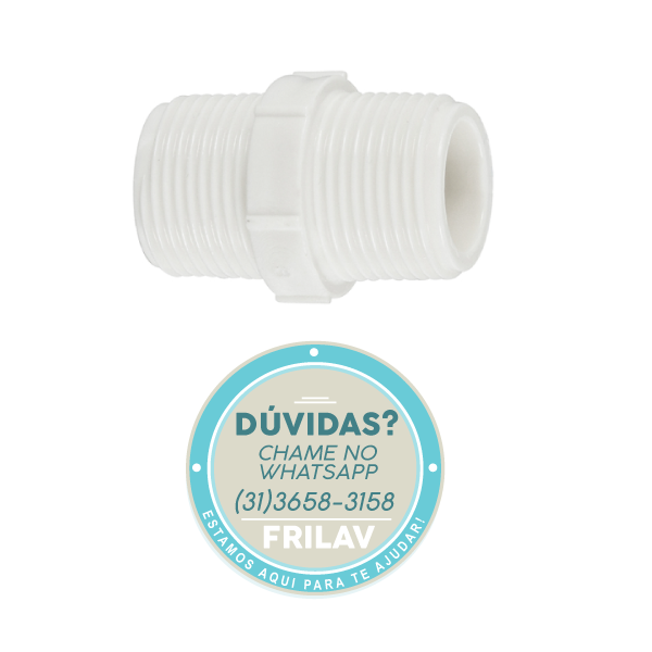 NIPLE 3/4 PVC ROSCA AMANCO
