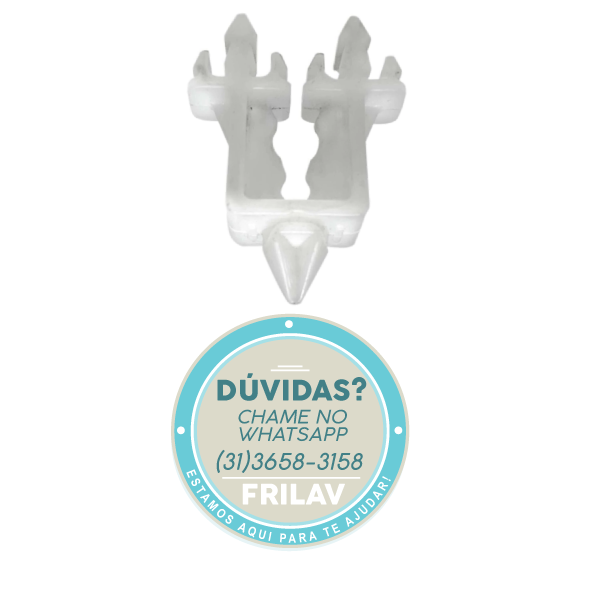 Suporte do Condensador Original Brastemp 326021583 - Para Grade Traseira e Fixação de Geladeiras