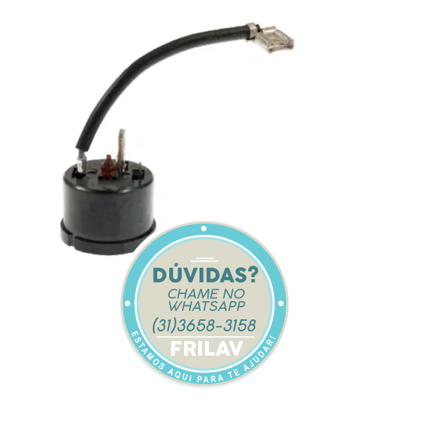 Protetor Térmico Redondo 1/4 HP 127V (110V) - Código T9506-21 / D7129 - Segurança para Compressores