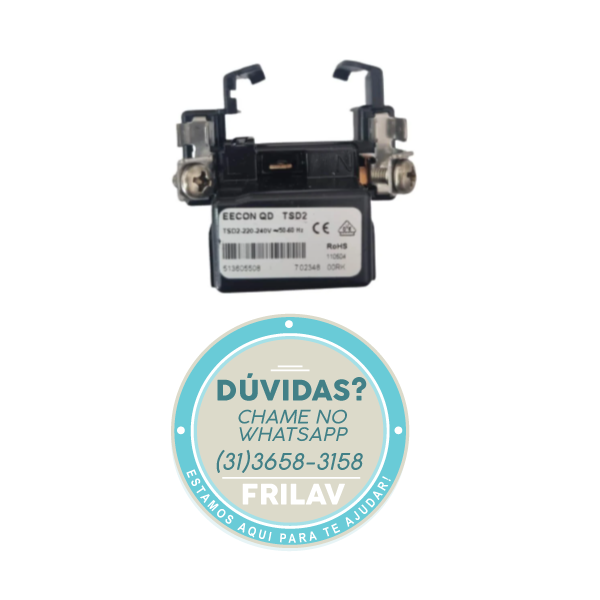 Relé PTC de Partida 6 Terminais 220V - Código 00RLV1 - Universal para Compressores de Refrigeradores