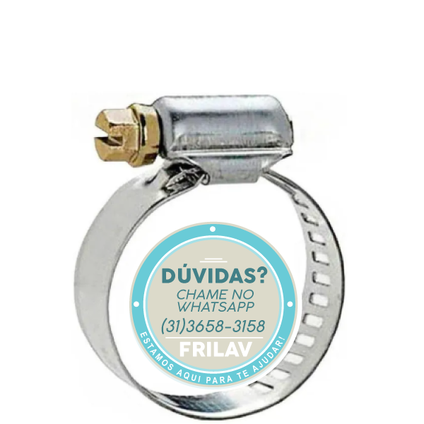 Abraçadeira de Fita 19mm a 25mm (3/4") - Código 004004
