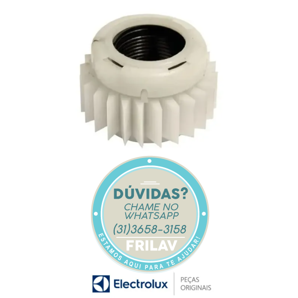 Catraca Original Electrolux A22709801 / 41004650 - Mecanismo de Freio e Agitação para Lavadoras TOP6, LM08, LF80, LT12