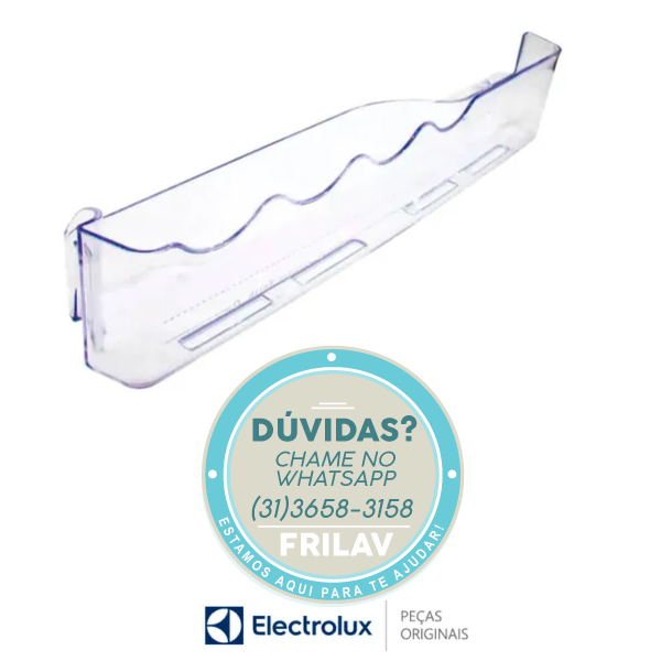Prateleira Drink Express (Retrátil) Original Electrolux - Código 67404018 / 67404017 - Resfriamento Rápido de Bebidas