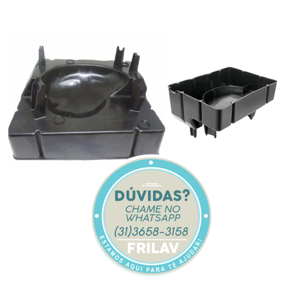 Recipiente do Evaporador (Bandeja de Degelo) Original Brastemp Consul W10809518 / W11629065 - Modelos BRM33, CRB36, CRM34