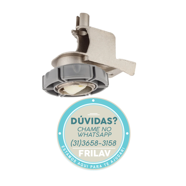 Dobradiça Inferior Direita Original Electrolux A05440301 / 41034961 - Para Geladeiras DF52, DFW52, DF80, DF62