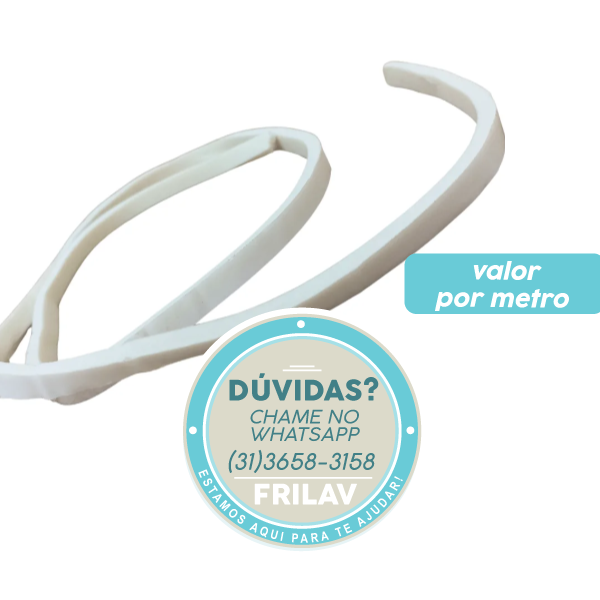 Fita de Vedação Adesiva Original Brastemp Consul 326035244 - Isolamento Térmico por Metro - Para Geladeiras BMS25, BRE48, CRM35
