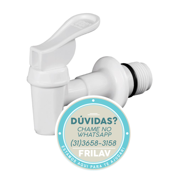 Torneira Automática para Filtro de Água e Bebedouro - Acionamento Superior - Código 016323