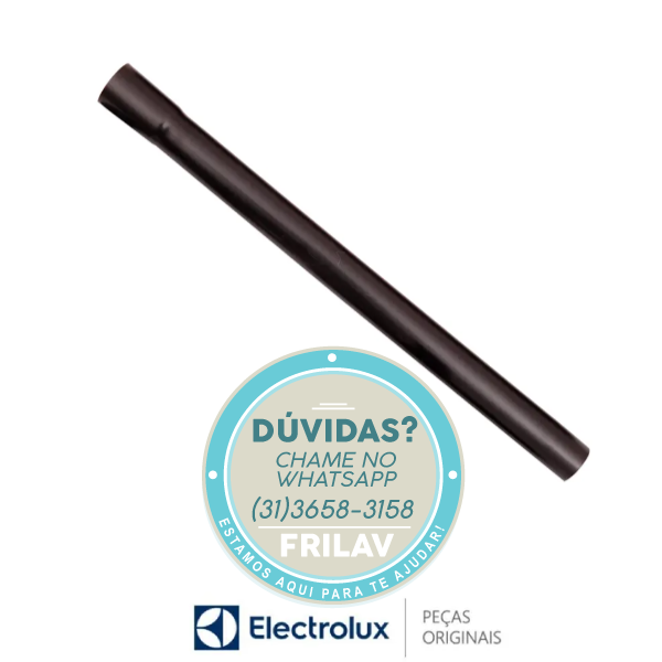 Tubo Extensor (Extensão) para Aspirador de Pó Original Electrolux - 32mm x 48,5cm - Código A96890601 / 41038439