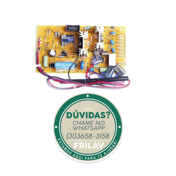 Placa de Potência para Lavadora Brastemp 127V Original - W11102102
