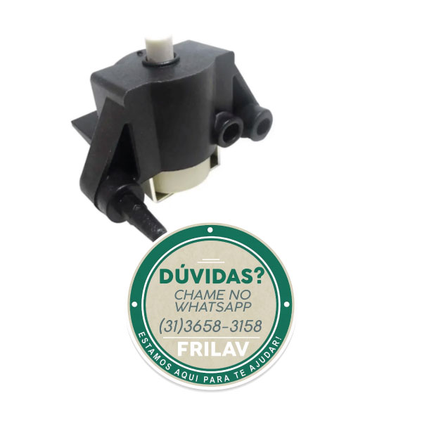 Válvula Solenoide de Entrada para Lavadora Consul Original - 326057392