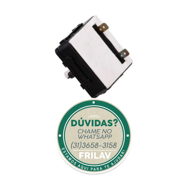 Timer Eletromecânico para Lavadora Consul Original - 326064355