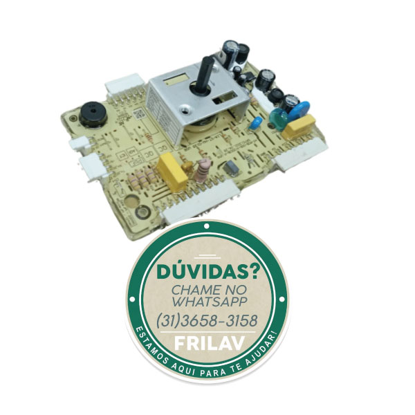 Placa de Potência para Lavadora Electrolux LAC11 Original - A99035115