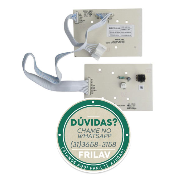 Placa de Interface para Lavadora Electrolux LT12Q LUC10 LA15F Original - 64501512
