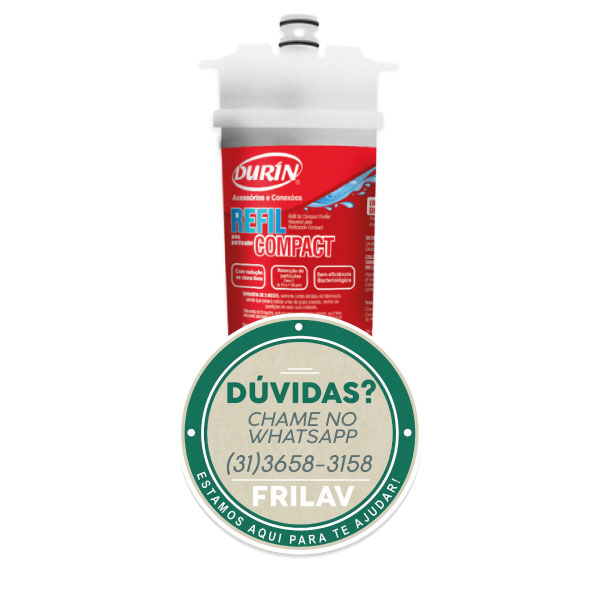 Refil para Filtro Ideale Eco/Compact Encaixe Durin Original - 01085