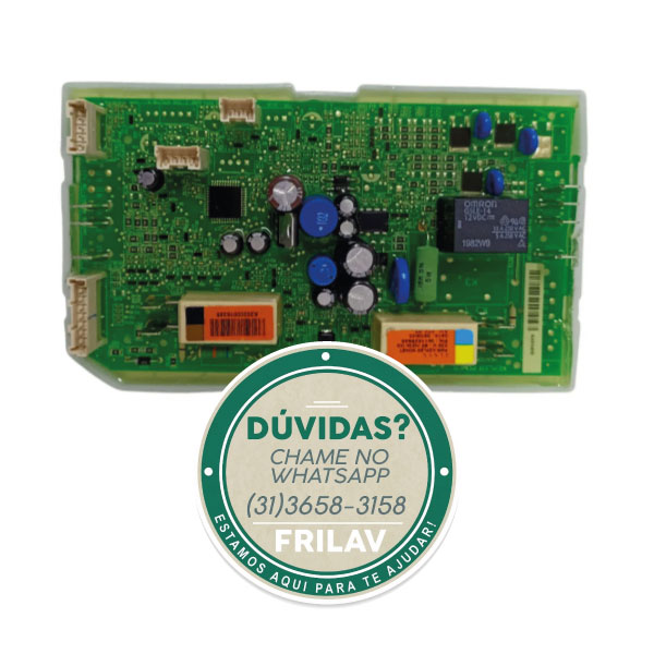 Placa de Potência para Lava-Louças Brastemp 8 Serviços Original - W11108466