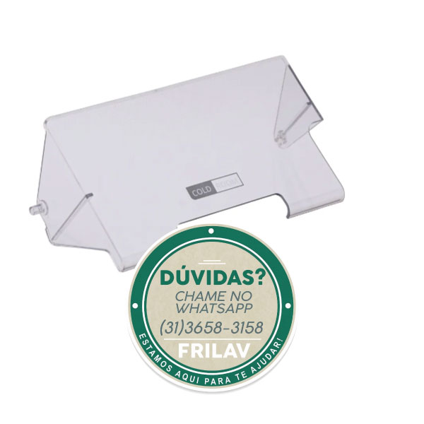 Tampa para Compartimento de Frios Brastemp Lado Esquerdo Original - W11113066