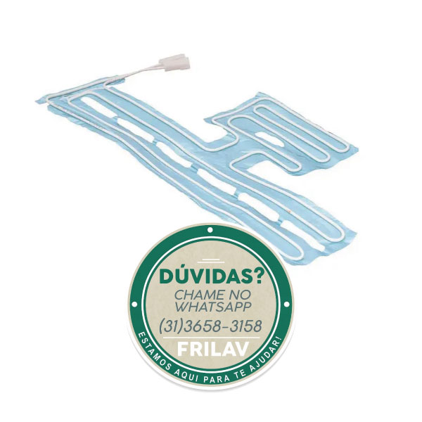 Resistência de Degelo para Geladeira Brastemp 127V Original - W10212826