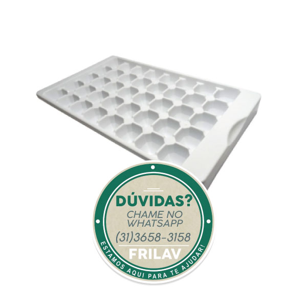 Forma de Gelo Fixa para Geladeira Electrolux Original - 67493048