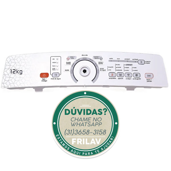 Interface Brastemp BWQ12AB com Console Original - W10800268