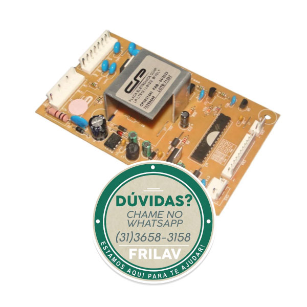 Placa Eletrônica Compatível Lavadora Electrolux LTS12 LS12Q LS14A