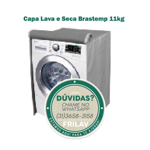 Capa Protetora para Lava e Seca Brastemp 11kg - AR LESTE