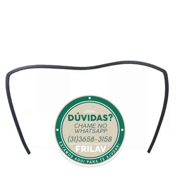 Borracha Gaxeta da Porta Fogão Electrolux 5 e 6 Bocas Original - A13584801