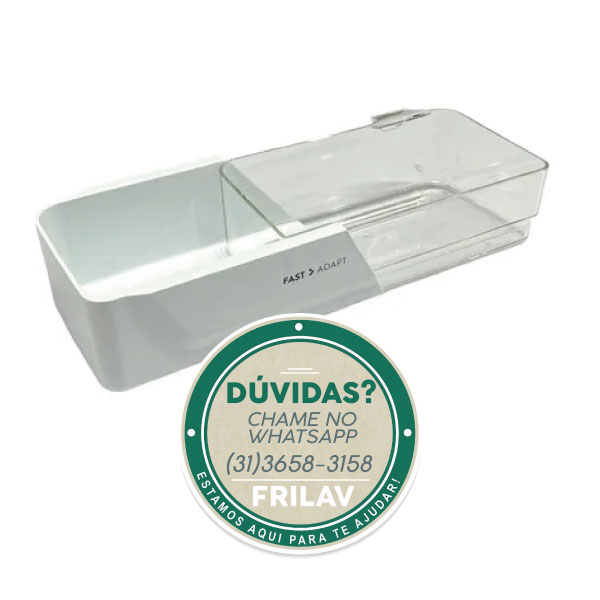 Prateleira Deslizante Geladeira Electrolux DM84X Original - A02487502