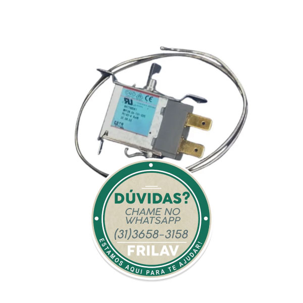 Termostato para Freezer Electrolux FV FF240 FFE24 Original - 64778628