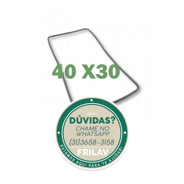 Borracha Gaxeta do Visor da Porta Lava-Louças Electrolux LE08 - A07921901