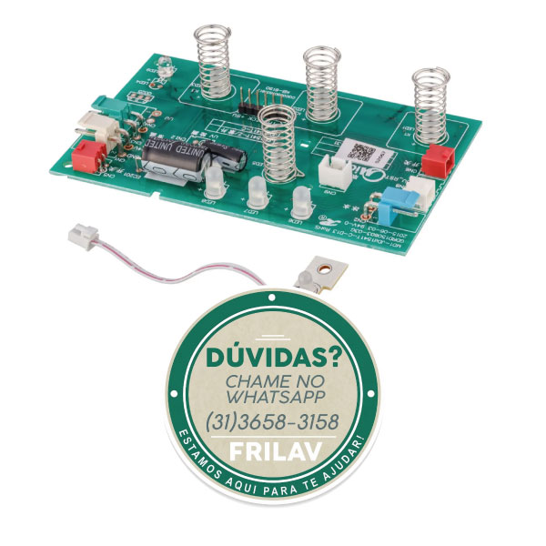 Placa Interface Purificador de Água Electrolux PA21G PA26G Original - A09976901