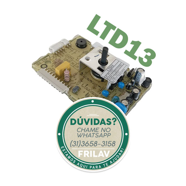 Placa Eletrônica de Potência Lavadora Electrolux LTD13 Original - A99035166