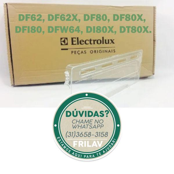 Tampa da Gaveta Turbo Congelamento Electrolux Original - A99176602