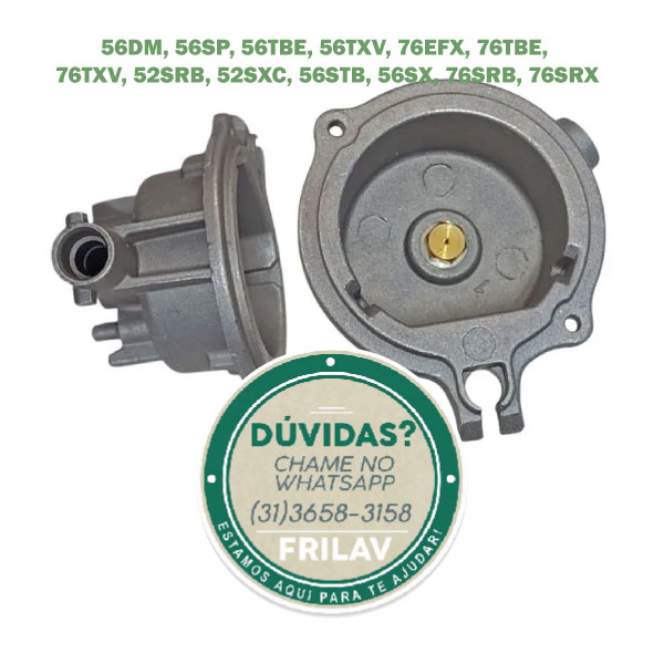 Base de Queimador Semi-Rápido Fogão Electrolux Original - 70003805