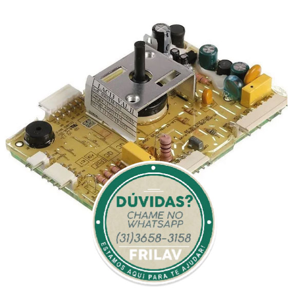 Placa Eletrônica de Potência Lavadora Electrolux LAC13 Original - A99035116