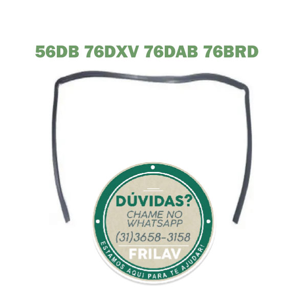 Título: Gaxeta de Vedação Porta do Forno Pequeno Fogão Electrolux Original - 67405047