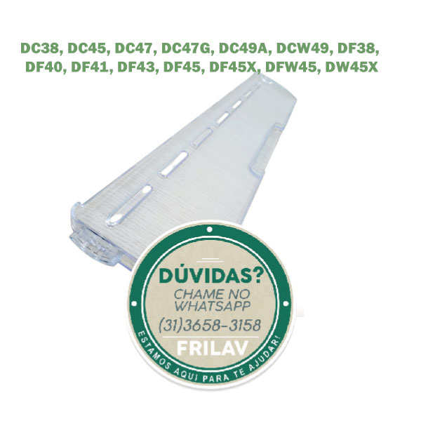 Tampa do Compartimento Turbo Congelamento Original Refrigerador Electrolux – A23312101