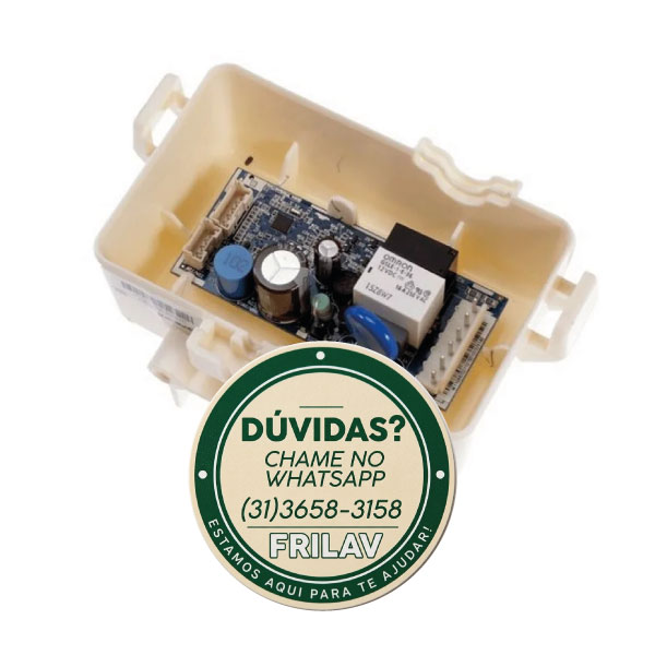 Caixa de Controle Eletrônico (Placa de Potência) Original Brastemp BRE57A – W11123830