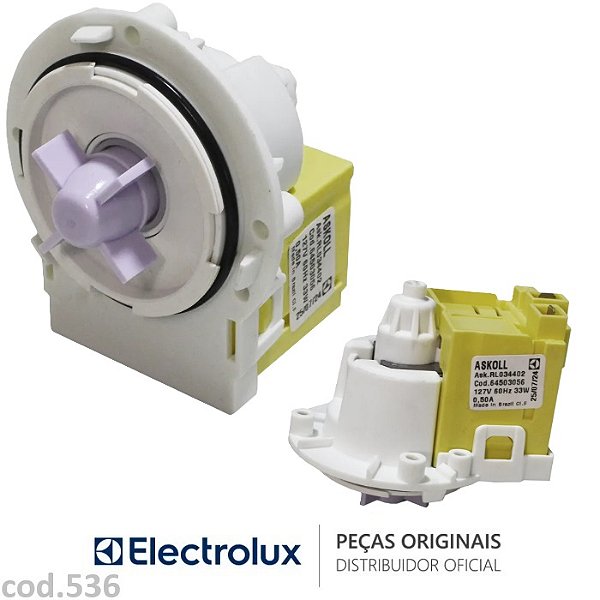 Eletrobomba de Drenagem Original Electrolux 127V (Sem Carcaça) – 64503056