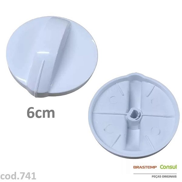Botão de Controle Original Lavadora Consul Maré 7,5kg e 10kg – 326057066