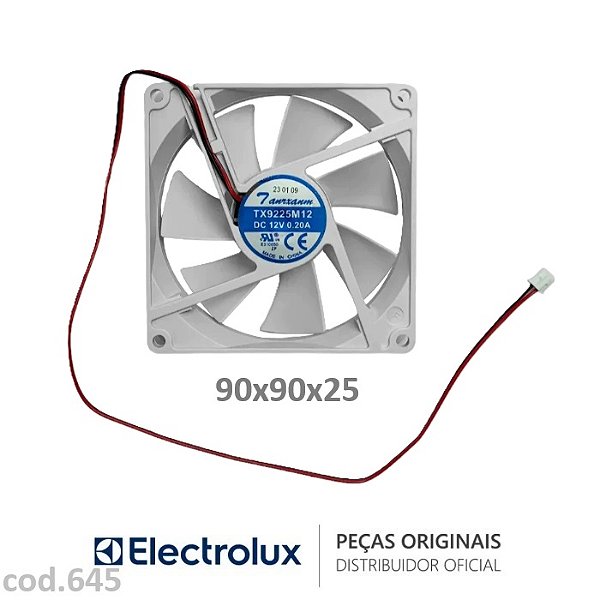 Micro Ventilador Original para Purificador Electrolux 12V – A12444101