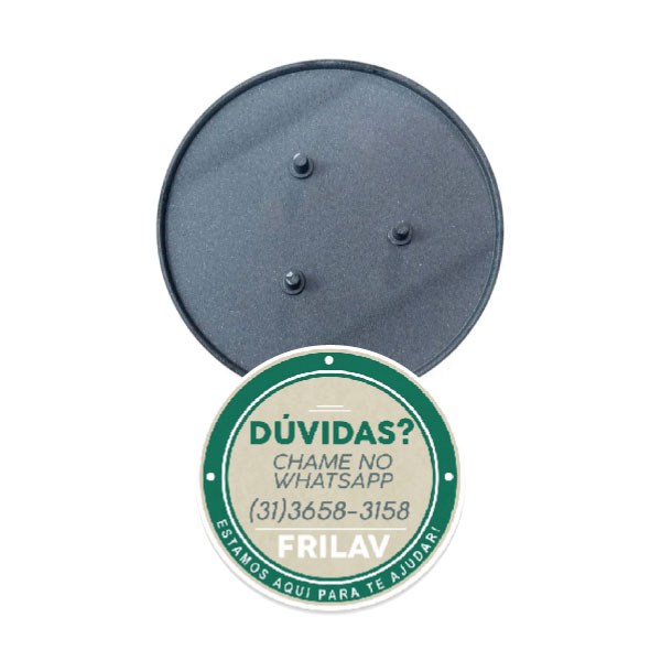 Capa Esmaltada Original para Fogão Consul Queimador Rápido – W10351688