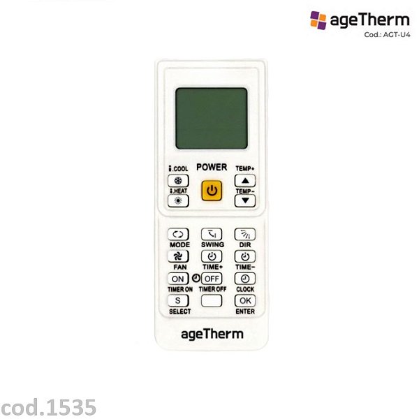 Controle Remoto Universal para Ar-Condicionado AGT-U4 – 7898663999075
