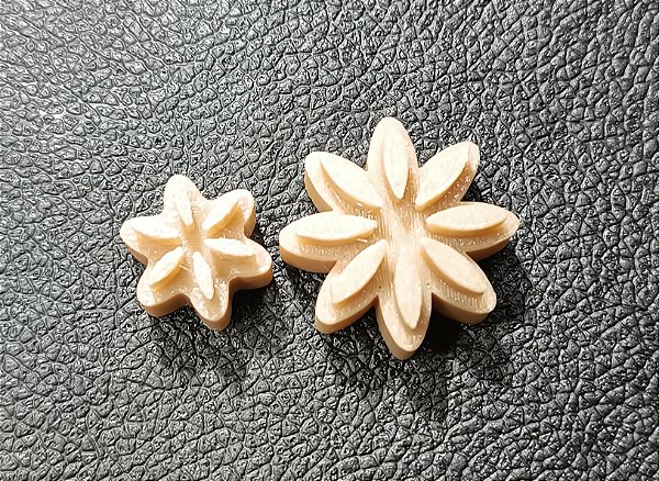 Carimbos Florais: Design de flor - Modelo F013